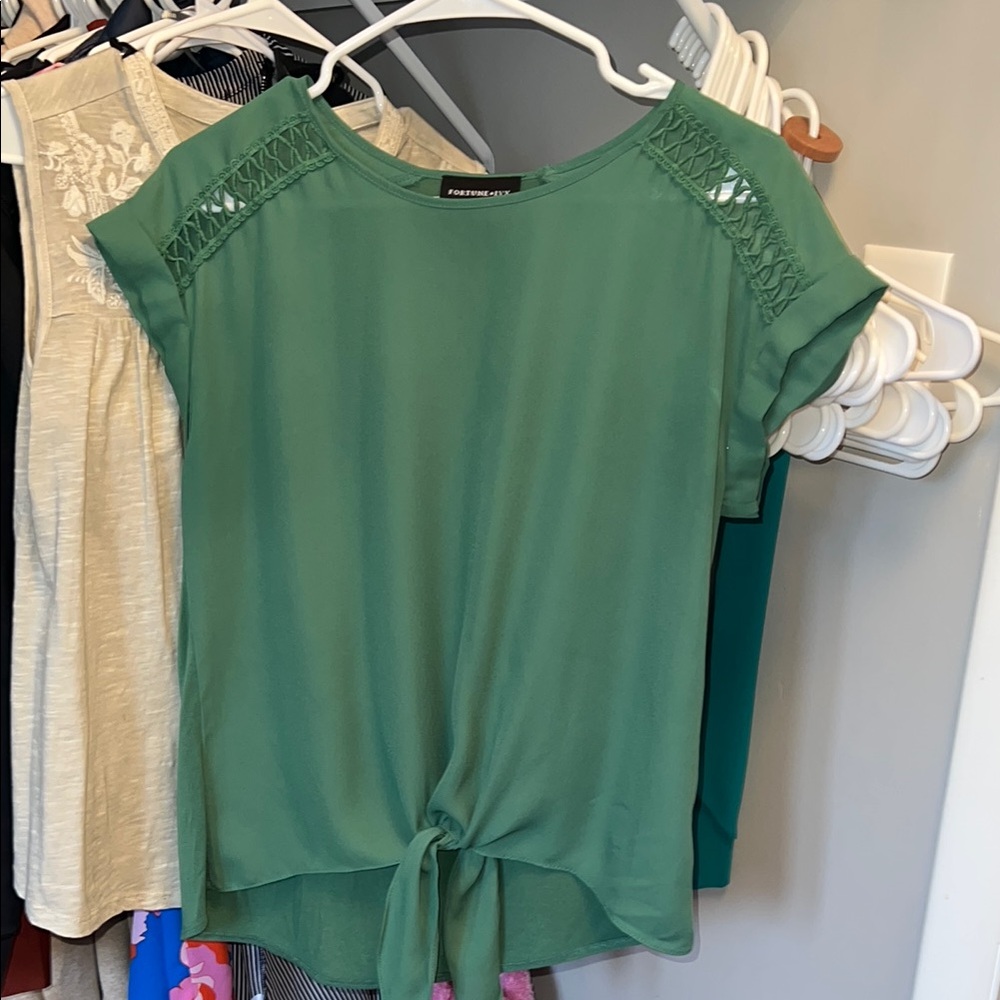 Green Women's Top